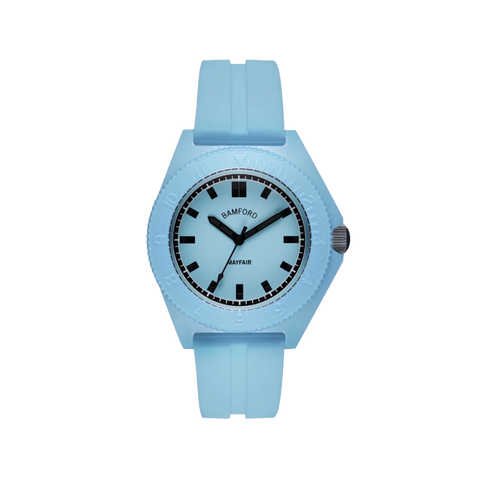 Bamford Mayfair Sport - Aqua With Black Accents