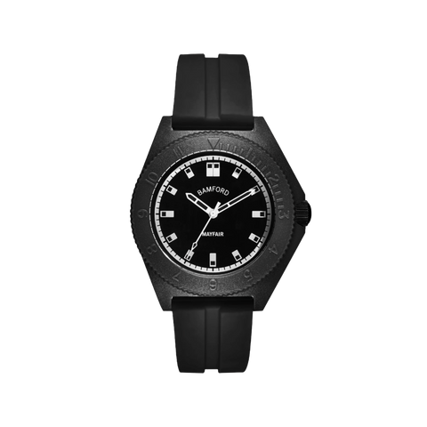 Bamford Mayfair Sport - Black with white accent