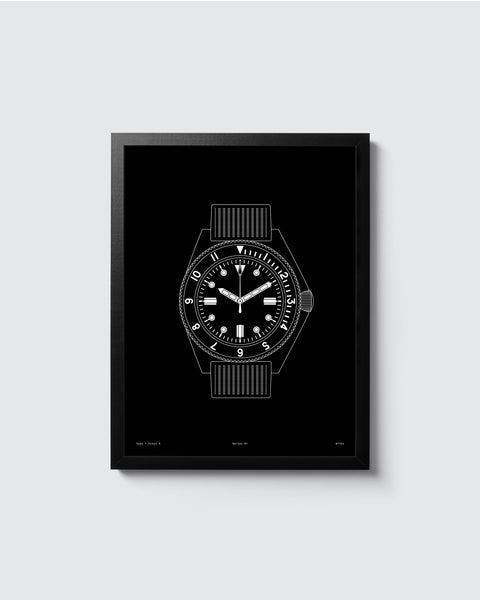 Benrus Type-1 Class A Framed Print