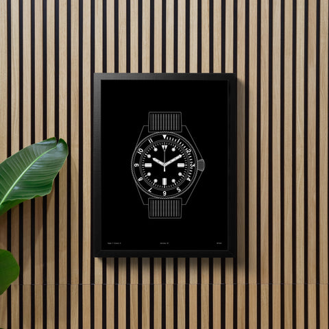 Benrus Type-1 Class A Framed Print