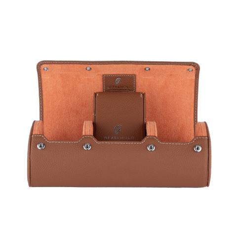 Bezelhold The Capsule (Tan/Salmon)