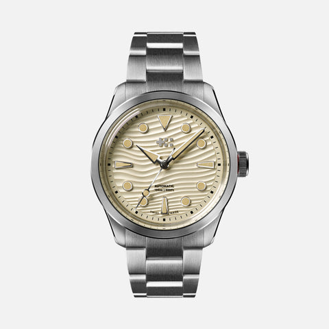 Christopher Ward C65 Dune Sand Automatic Stainless Steel - Bader Bracelet
