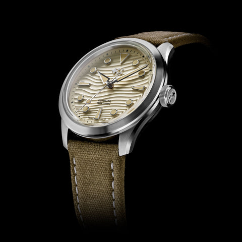 Christopher Ward C65 Dune Sand Automatic Stainless Steel - Bader Bracelet