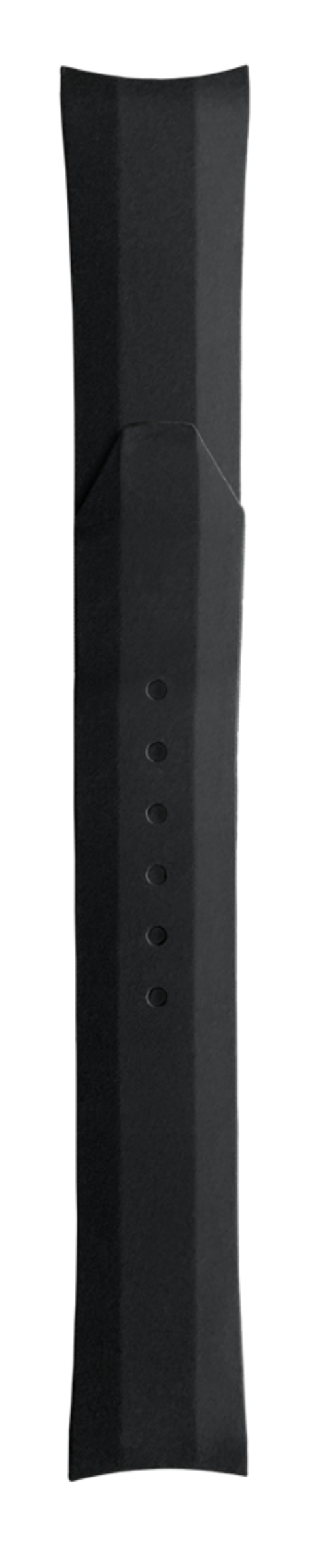 FORMEX ESSENCE ThirtyNine "Deployant" Black Rubber Strap (without clasp)