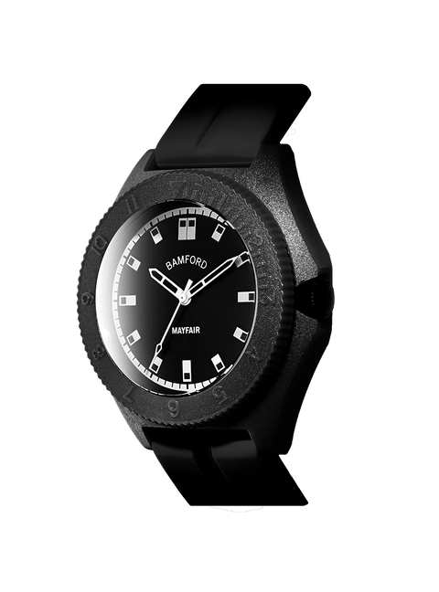 Bamford Mayfair Sport - Black with white accent