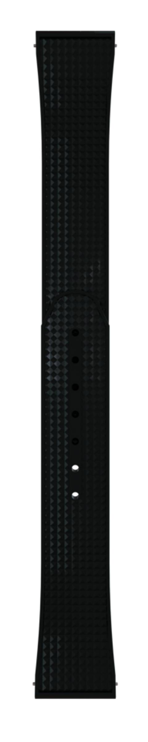 FORMEX REEF "Deployant" Black Rubber Strap (without clasp)