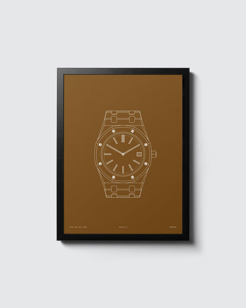 Audemars Piguet Royal Oak Ref. 5402 Framed Print