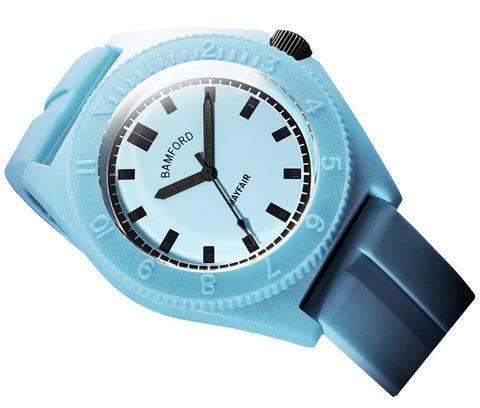 Bamford Mayfair Sport - Aqua With Black Accents