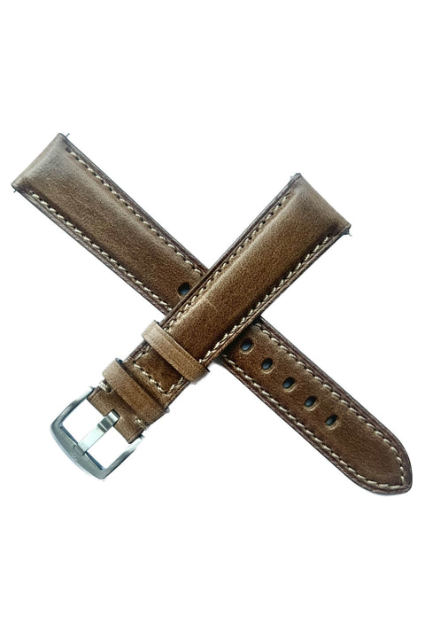 Beaucroft Natural Tan Horween Strap