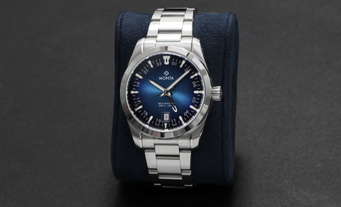 Monta Noble Voyager, Blue Dial