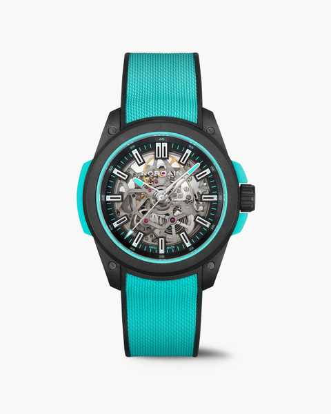 NORQAIN Wild ONE Skeleton 42mm - Turquoise